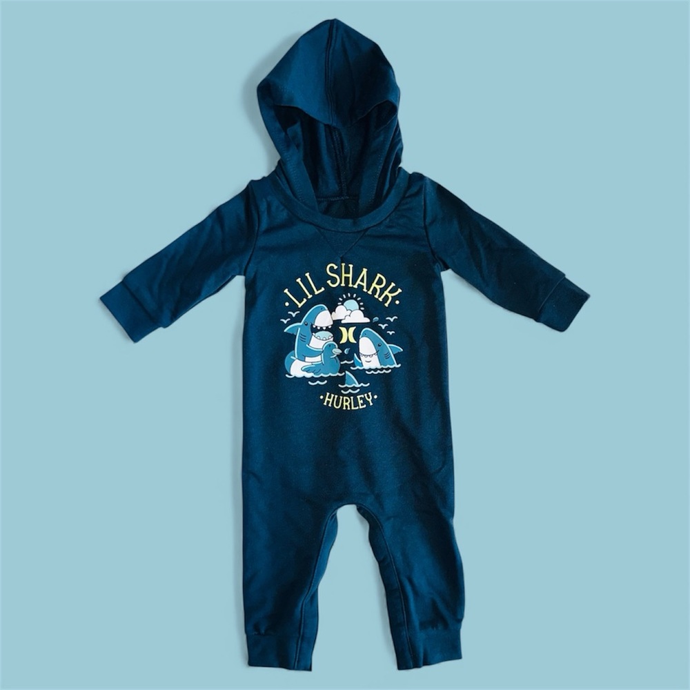 New Baby Hurley Hooded Coverall